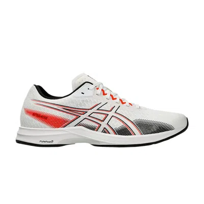 Pre-owned Asics Lyteracer 5 'white Black Red' | Men's Size 11.5