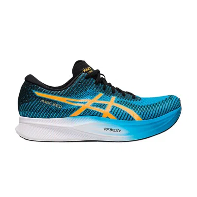 Pre-owned Asics Magic Speed 2 'island Blue Orange Pop'