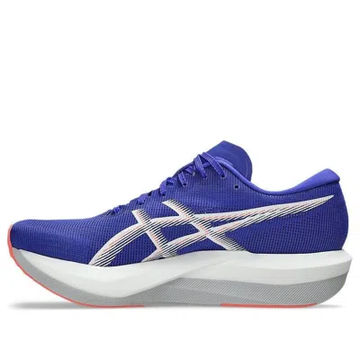 Asics Magic Speed 5 2e Wide Width 'cobalt Burst White' In Blue