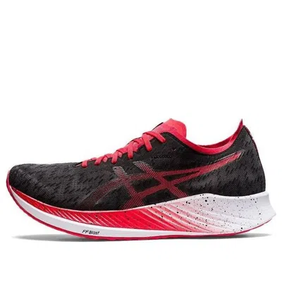 Asics Magic Speed Running Shoes 'black Electric Red'