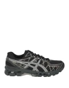 Asics Man Sneakers Black Size 13 Textile Fibers