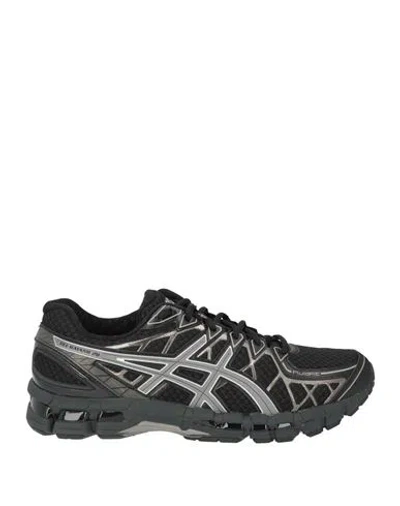 Asics Man Sneakers Black Size 13 Textile Fibers