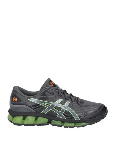 Asics Man Sneakers Black Size 9 Textile Fibers