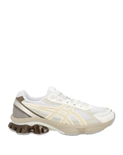 Asics Man Sneakers Brown Size 9 Textile Fibers
