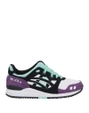 Asics Man Sneakers Purple Size 9 Leather