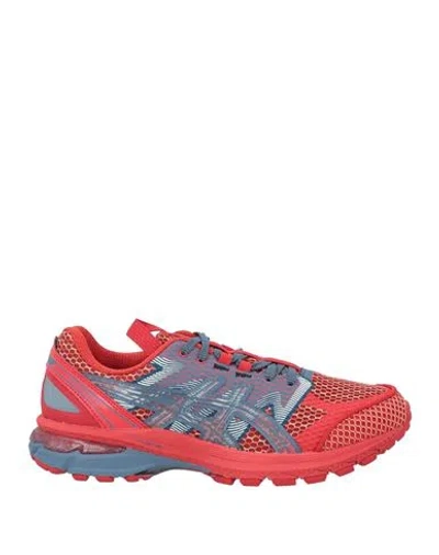 ASICS ASICS MAN SNEAKERS RED SIZE 8.5 TEXTILE FIBERS