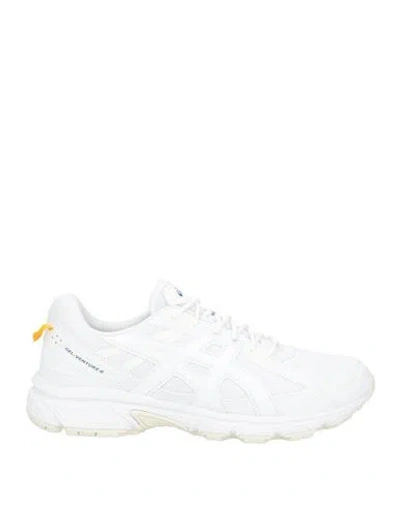 Asics Man Sneakers White Size 12 Textile Fibers
