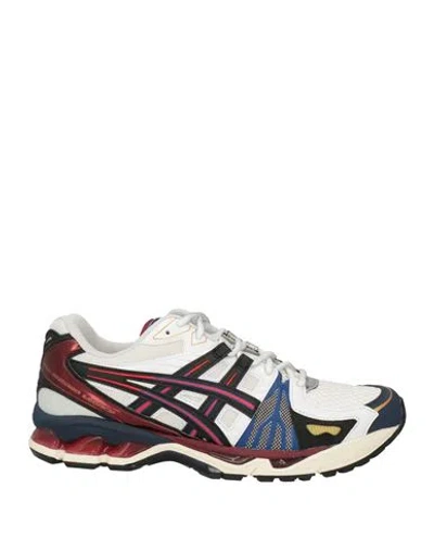 Asics Man Sneakers White Size 7 Textile Fibers