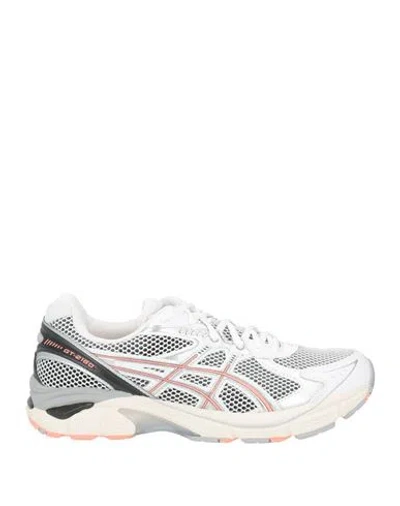 Asics Man Sneakers White Size 9 Textile Fibers