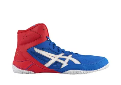 Asics Matcontrol 1081a022-400 Sneaker Men's Blue White Wrestling Shoes Eee1838 (blue,11)