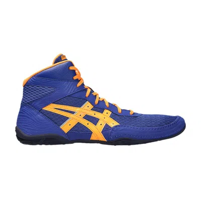 Pre-owned Asics Matflex 7 'dark Cobalt Orange Pop' | Blue | Men's Size 10