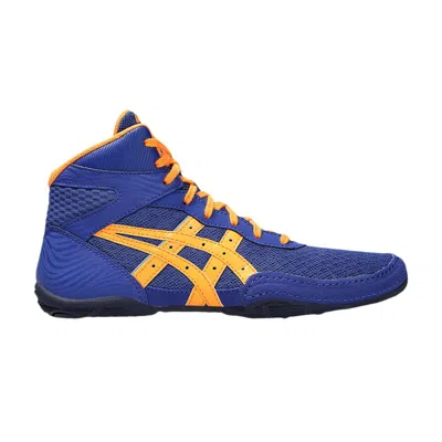 Pre-owned Asics Matflex 7 Gs 'dark Cobalt Orange Pop' | Blue | Kid's Size 11