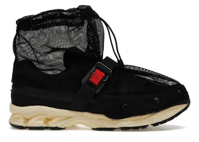 Pre-owned Asics Men's  Bespoke Gelkeyano 14 Goretex Beams Mosquito Net Sneakers In Black/red In Multi