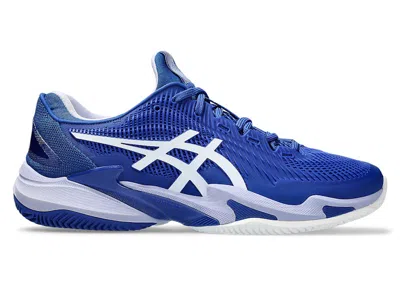 Pre-owned Asics Men's  Court Ff 3 Novak Clay Sneakers In  Blue/fresh Air