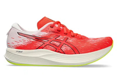 Pre-owned Asics Men's  Evoride Speed 2 Sneakers In Sunrise Red/black In Multi