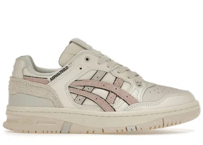 Pre-owned Asics Men's  Ex89 Asphaltgold Impromptu Sneakers In Cream/ginger Peach
