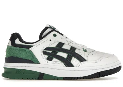 Pre-owned Asics Men's  Ex89 Green Sneakers In White/midnight