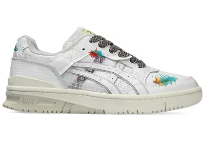 Pre-owned Asics Men's  Ex89 Imbari Pack Fujitaka Towel Sneakers In White