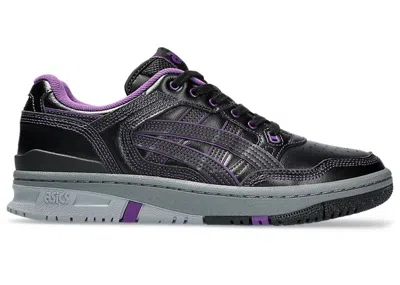 Pre-owned Asics Men's  Ex89 Needles Sneakers In Black/purple/grey In Multi