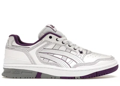 Pre-owned Asics Men's  Ex89 Needles Sneakers In White/purple/grey