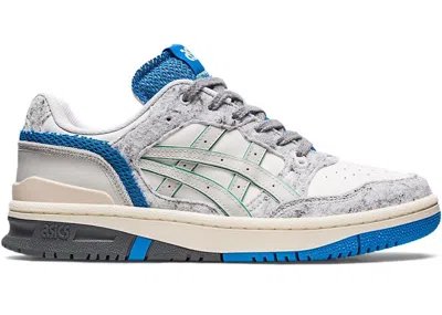 Pre-owned Asics Men's  Ex89 Shigen 2.0 Sneakers In White/dolphin Blue