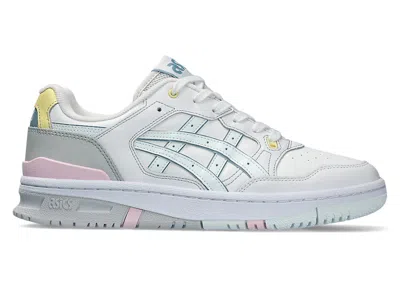 Pre-owned Asics Men's  Ex89 Sneakers In White/arctic Blue In Multi