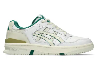Pre-owned Asics Men's  Ex89 Sneakers In White/pale Oak