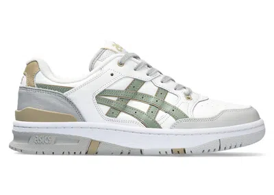 Pre-owned Asics Men's  Ex89 Sneakers In White/slate Grey