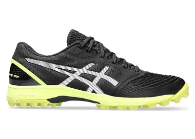 Pre-owned Asics Men's  Field Ultimate Ff 2 Sneakers In Black/glow Yellow
