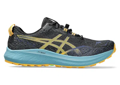 Pre-owned Asics Men's  Fuji Lite 4 Sneakers In Black/honey In Multi