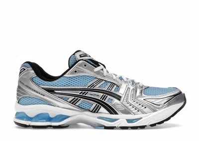 Pre-owned Asics Men's  Gel Kayano 14 Sneakers In Arctic Sky Blue/pure Silver In Multi