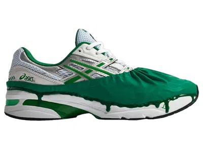 Pre-owned Asics Men's  Gel1090 Kassl Editions Crafts For Minds Sneakers In Green