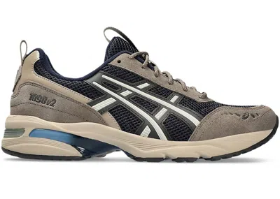 Pre-owned Asics Men's  Gel1090v2 Sneakers In Midnight/dark Sepia