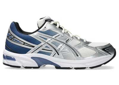 Pre-owned Asics Men's  Gel1130 Blue Gradient Sneakers In Cream/pure Silver