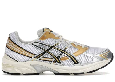 Pre-owned Asics Men's  Gel1130 Sneakers In White/black/gold In Multi