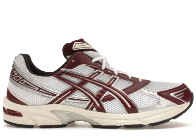 Pre-owned Asics Men's  Gel1130 Sneakers In White/maroon Banner In Multi