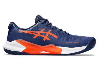 Pre-owned Asics Men's  Gelchallenger 14 Sneakers In Blue Expanse/koi