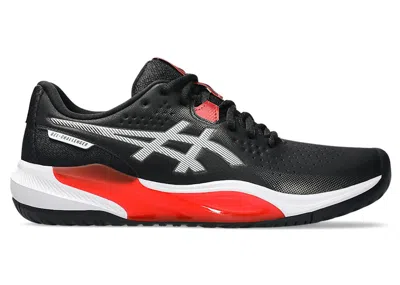 Pre-owned Asics Men's  Gelchallenger 15 Sneakers In Black/fiery Red In Multi
