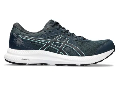 Pre-owned Asics Men's  Gelcontend 8 Sneakers In French Blue/black