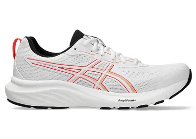 Pre-owned Asics Men's  Gelcontend 9 Sneakers In White/coral Reef