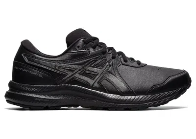 Pre-owned Asics Men's  Gelcontend Sl Sneakers In Black