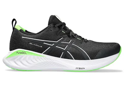 Pre-owned Asics Men's  Gelcumulus 25 Liteshow Sneakers In Black/pure Silver In Multi