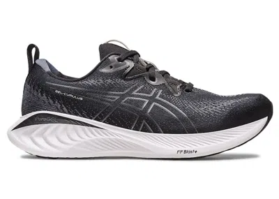 Pre-owned Asics Men's  Gelcumulus 25 Sneakers In Black/carrier Grey