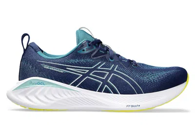 Pre-owned Asics Men's  Gelcumulus 25 Sneakers In Blue Expanse/teal Tint