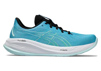 Pre-owned Asics Men's  Gelcumulus 26 Sneakers In Digital Aqua/new Leaf