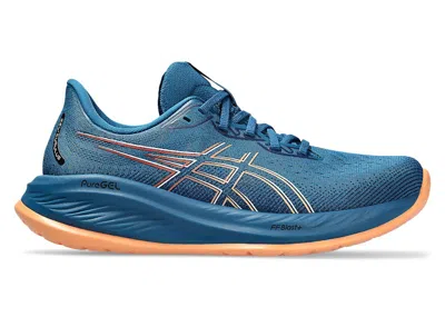 Pre-owned Asics Men's  Gelcumulus 26 Sneakers In Rich Navy Blue/faded Orange In Multi