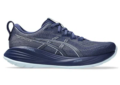 Pre-owned Asics Men's  Gelcumulus 27 Sneakers In Indigo Blue/cool Grey In Multi