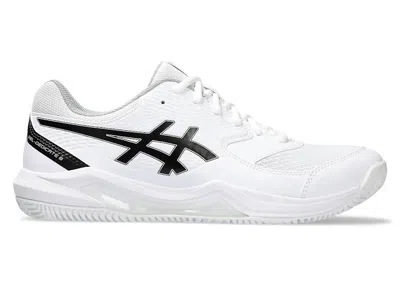 Pre-owned Asics Men's  Geldedicate 8 Clay Sneakers In White/black