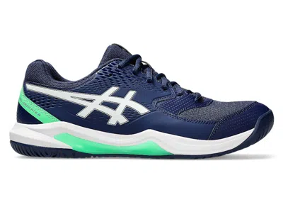 Pre-owned Asics Men's  Geldedicate 8 Sneakers In Blue Expanse/white In Multi