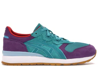 Pre-owned Asics Men's  Gelepirus Hanon Glover Pack Sneakers In Tropical Green